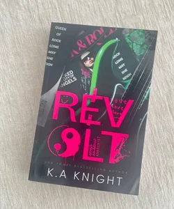 SIGNED revolt by K. A Knight