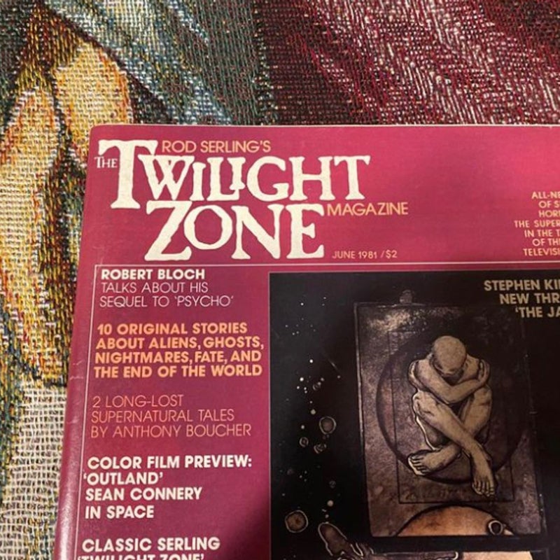 Rod Serling's Twilight Zone Magazine #3 6/1981-Stephen King