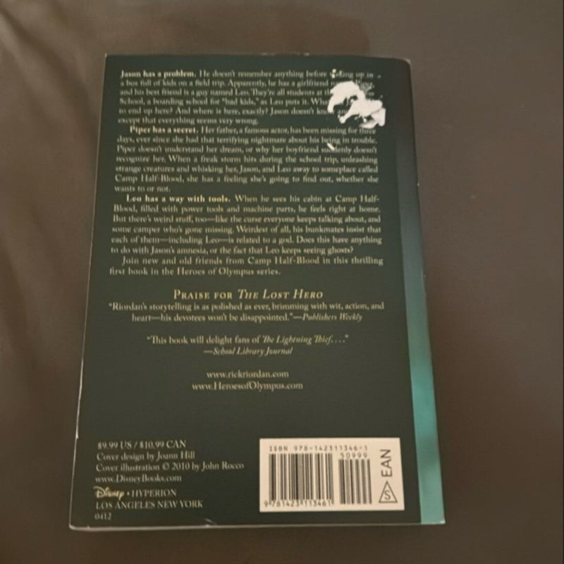 Heroes of Olympus, the, Book One the Lost Hero (Heroes of Olympus, the, Book One)