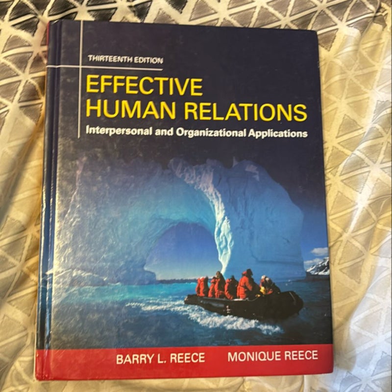 Effective Human Relations