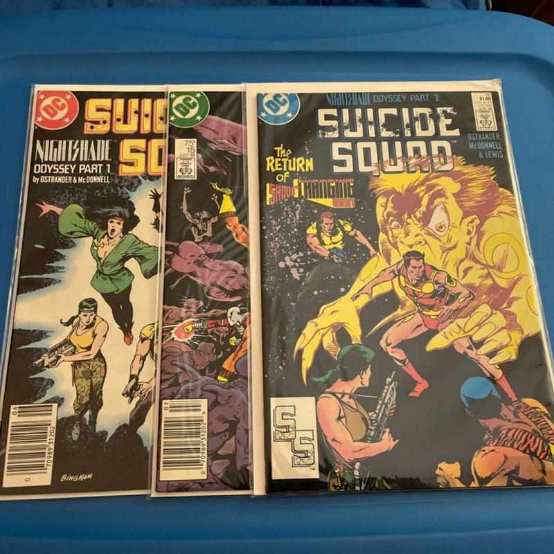 Suicide Squad: Nightshade Odyssey (1988DC) 3 parts