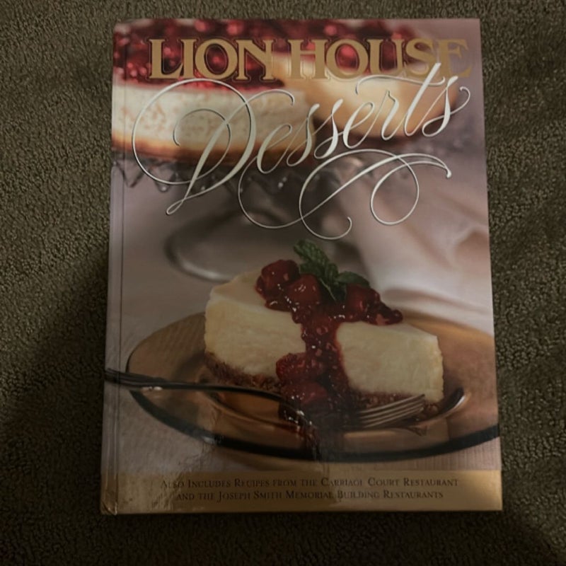 Lion House Desserts