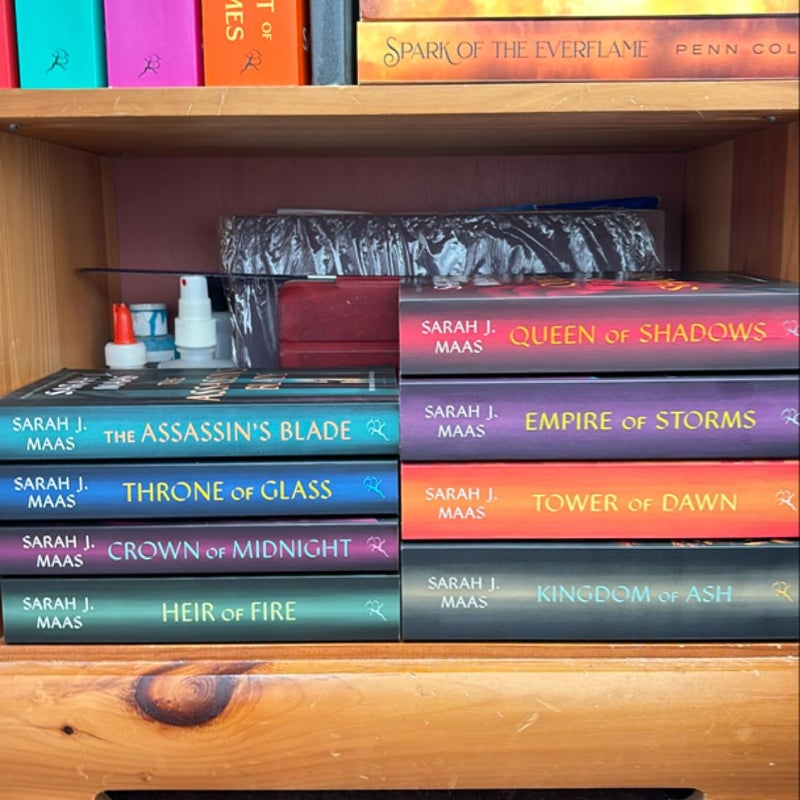 Throne of Glass set (paperback)