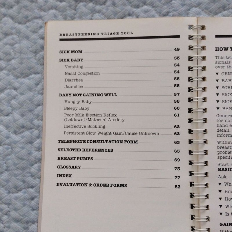 Breastfeeding Triage Tool