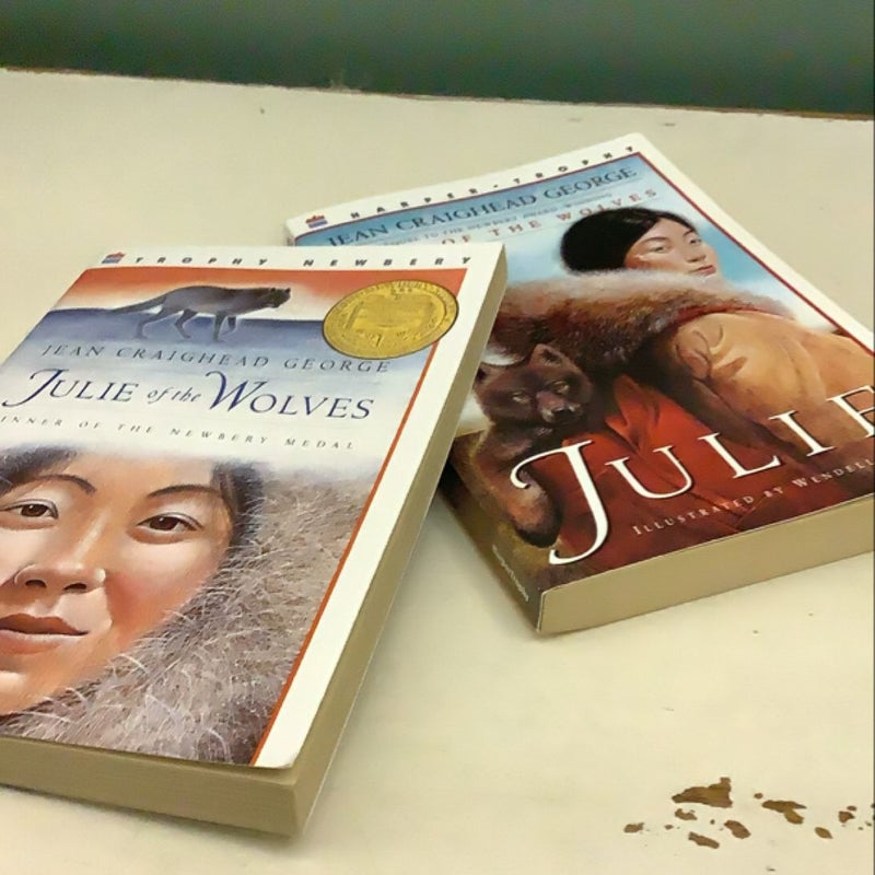 Julie of the Wolves and Julie (2 books)