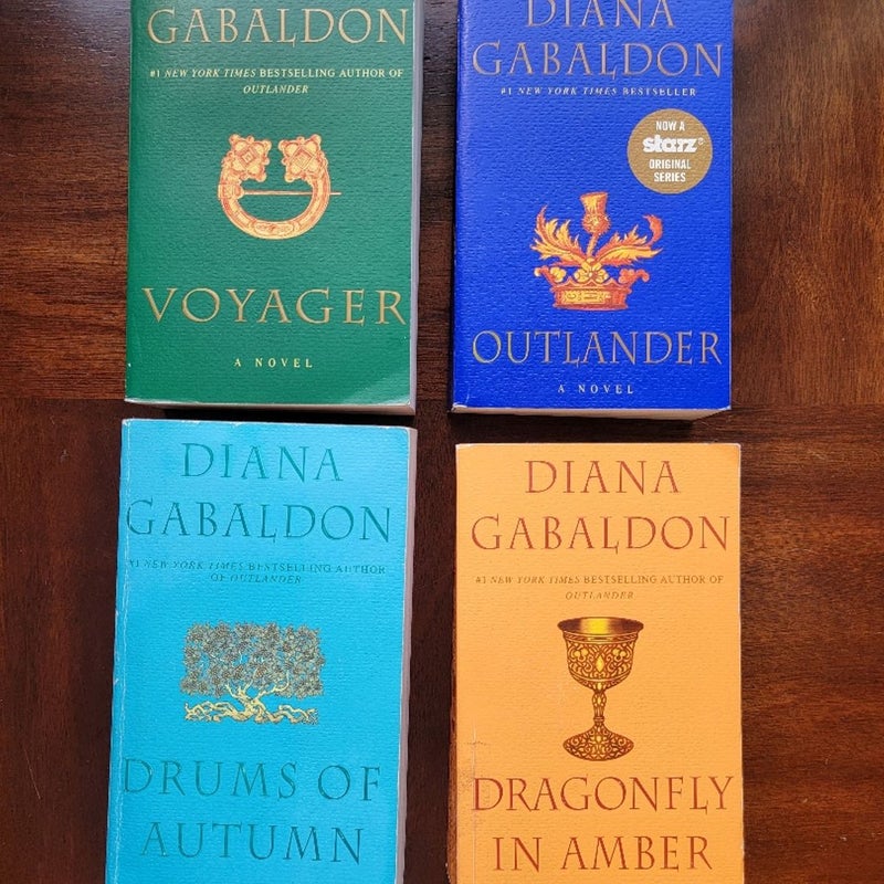 Outlander Series Diana Gabaldon Novel Book Lot Romance Mystery Suspense