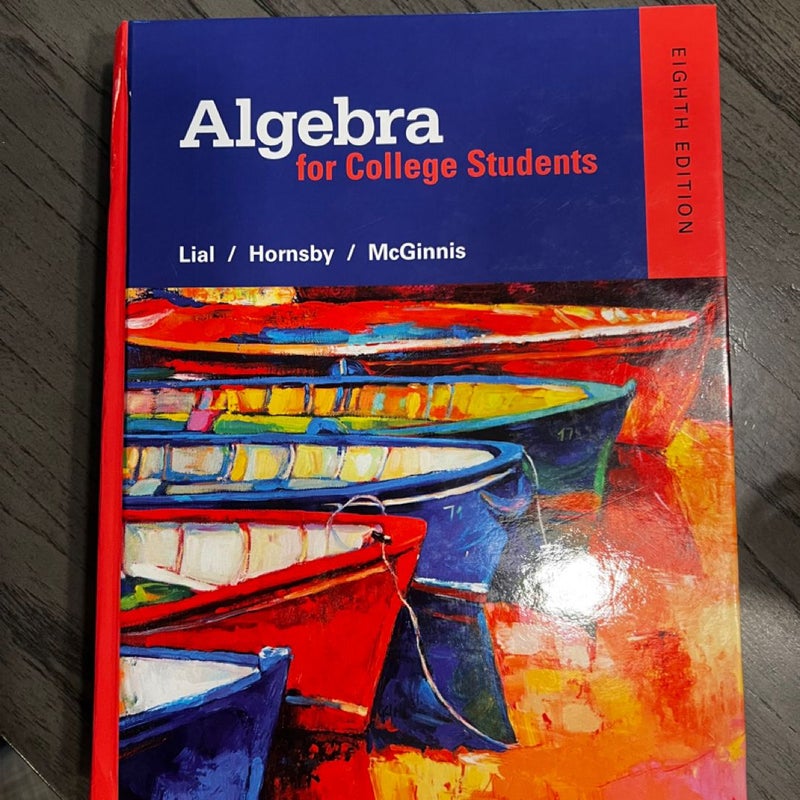 Algebra for College Students