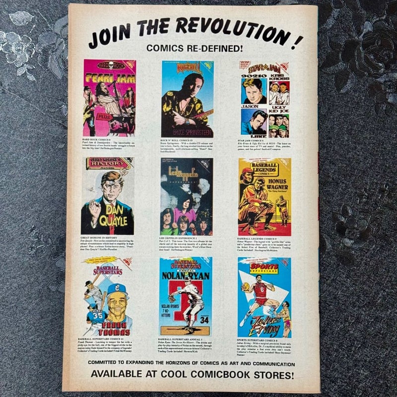 Contemporary Bio-Graphics # 6 Oct 1992 Ross Perot Revolutionary Comics. 