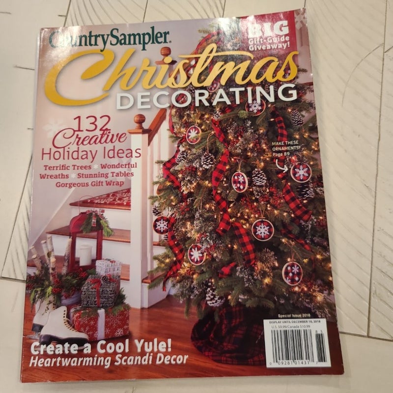 Country Sampler Christmas Magazines 