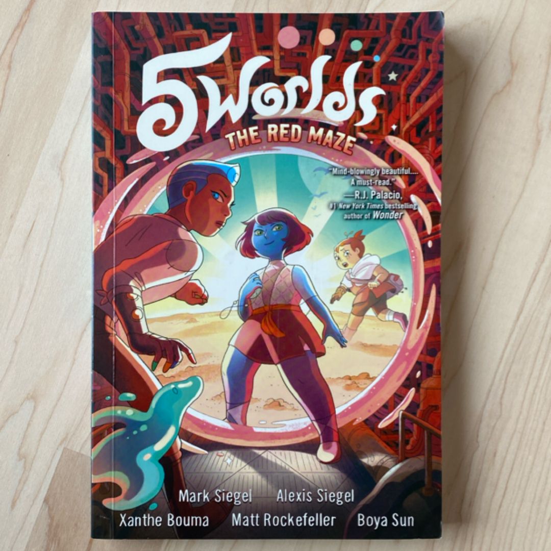 5 Worlds Book 3: the Red Maze