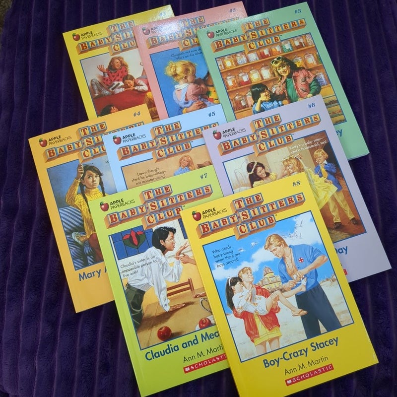 The Baby-Sitters Club #1-8 set