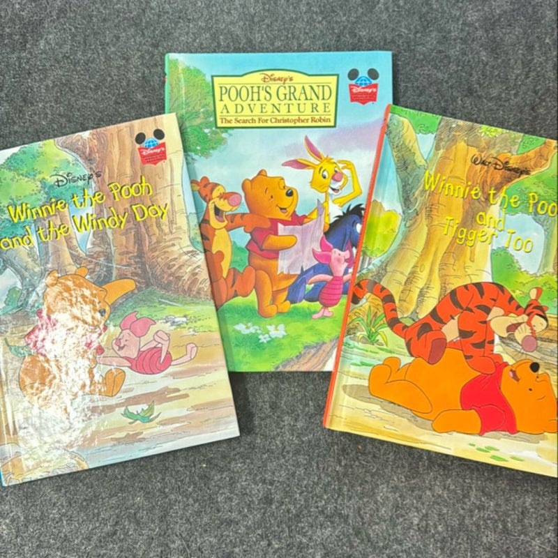 3-pack Winnie the Pooh adventures 