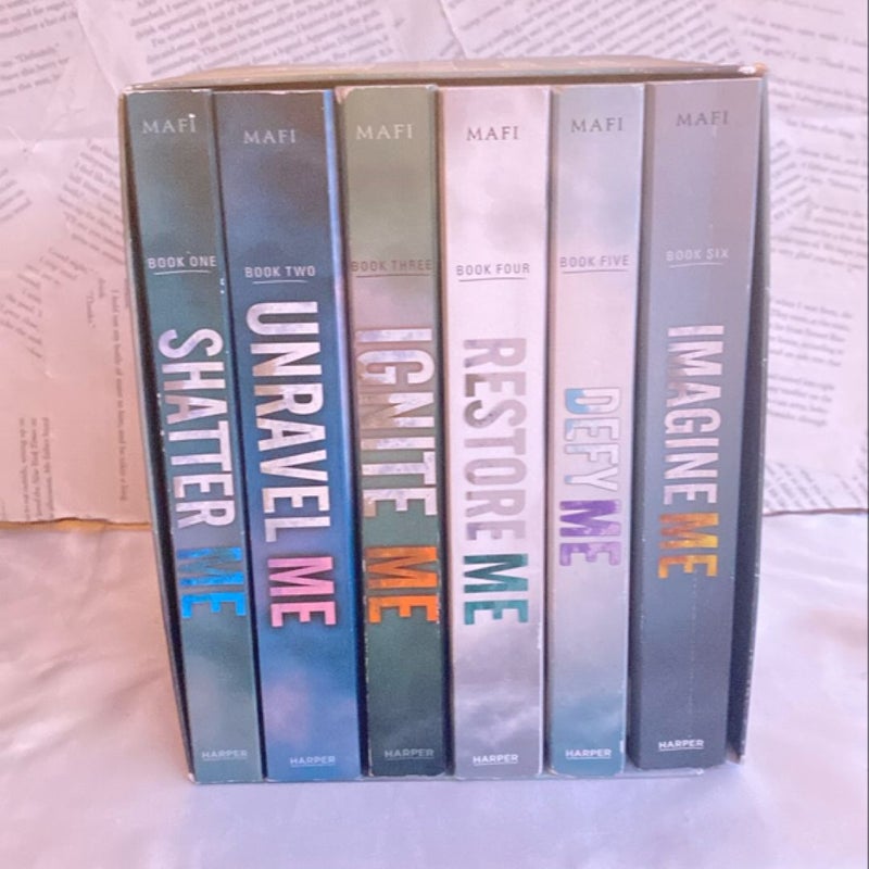 Shatter Me Series 6-Book Box Set (willing to negotiate price!)