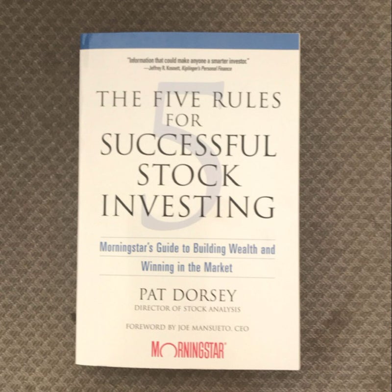 The Five Rules for Successful Stock Investing