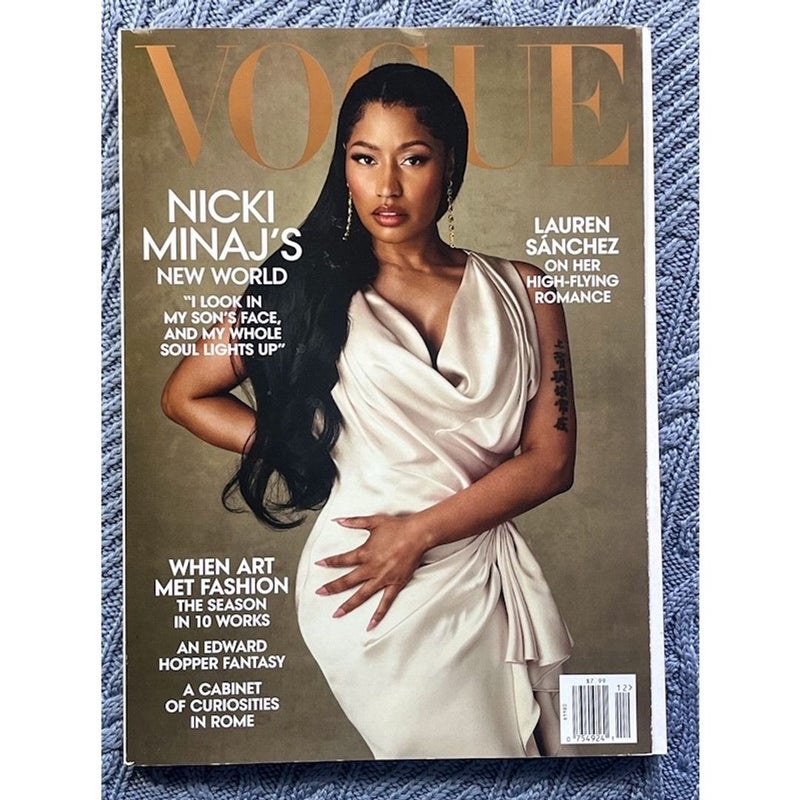 Vogue USA December 2023 Nicki Minaj's New World Cover