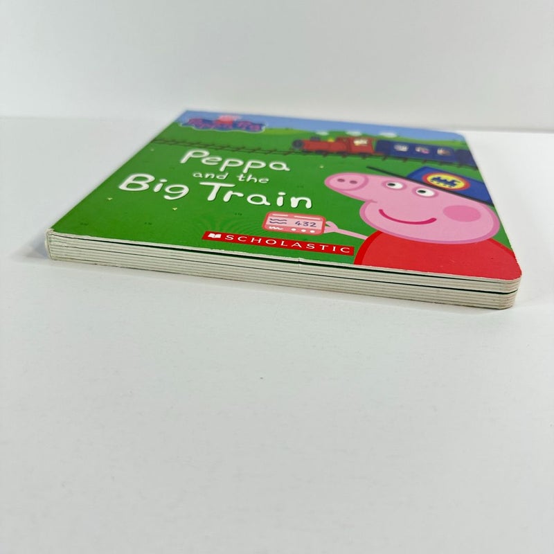 Peppa and the Big Train - Peppa Pig, Trains, Adventure