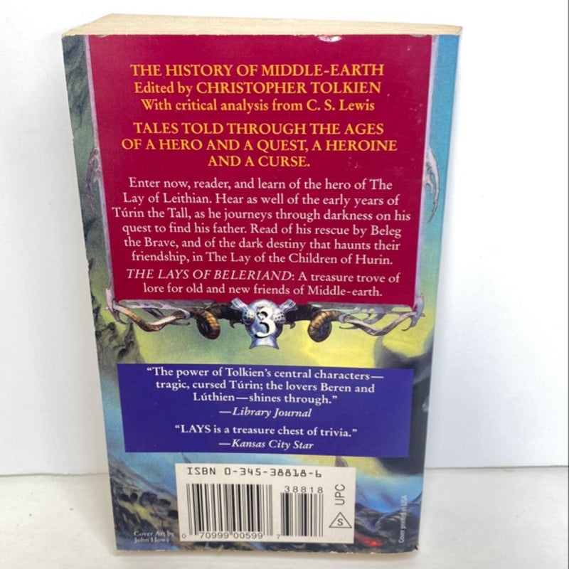 The Lays of Beleriand