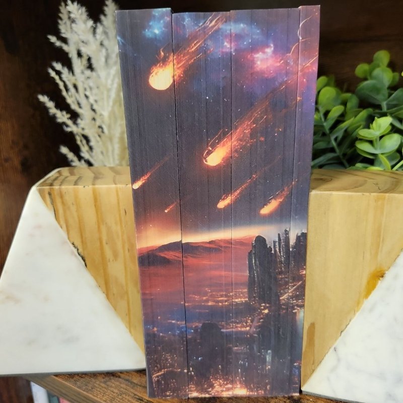 Red Rising 1-3 with Iron Rain printed edges and tote bag