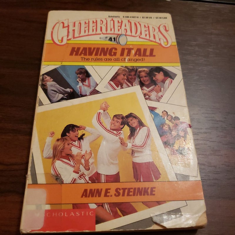 Lot of 5 1980's Cheerleaders Series