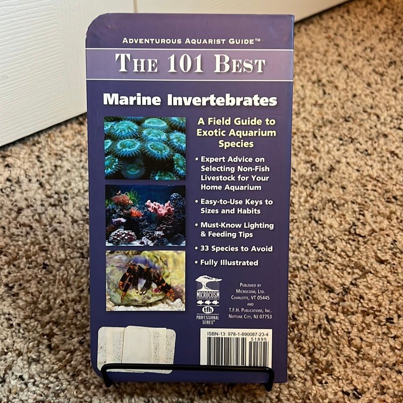 Fresh Look at The 101 Best Marine Invertebrates By Scott W Michael Paperback