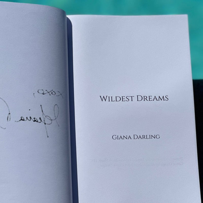 SIGNED by hand Special Edition WILDEST DREAMS 