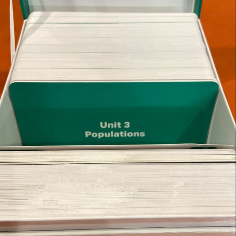 AP Environmental Science Flashcards, Fourth Edition: up-To-Date Review + Sorting Ring for Custom Study