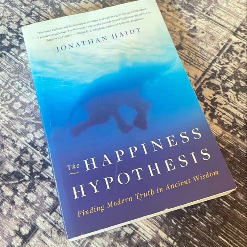 The Happiness Hypothesis