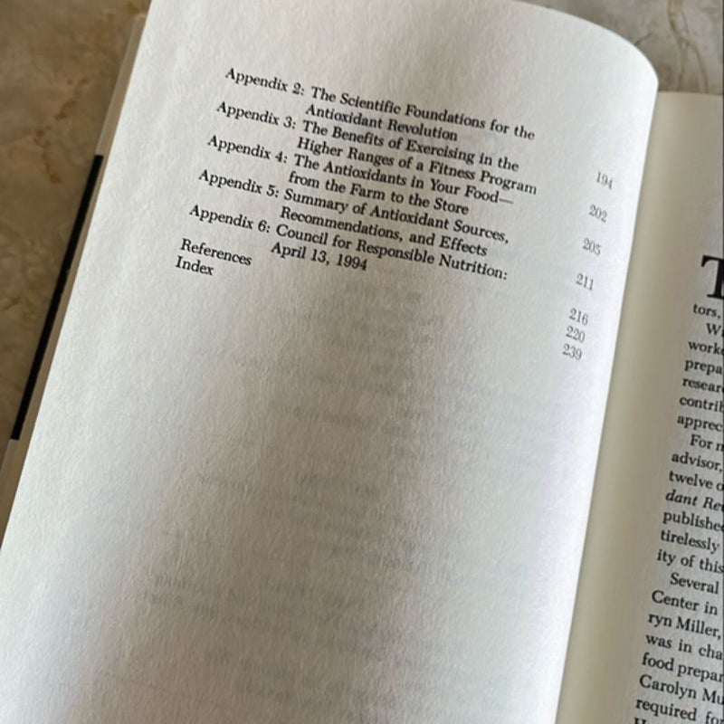 Antioxidant Revolution