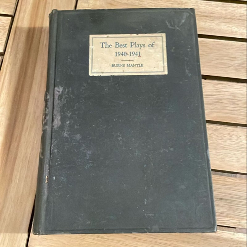 The Best Plays of 1940-1941