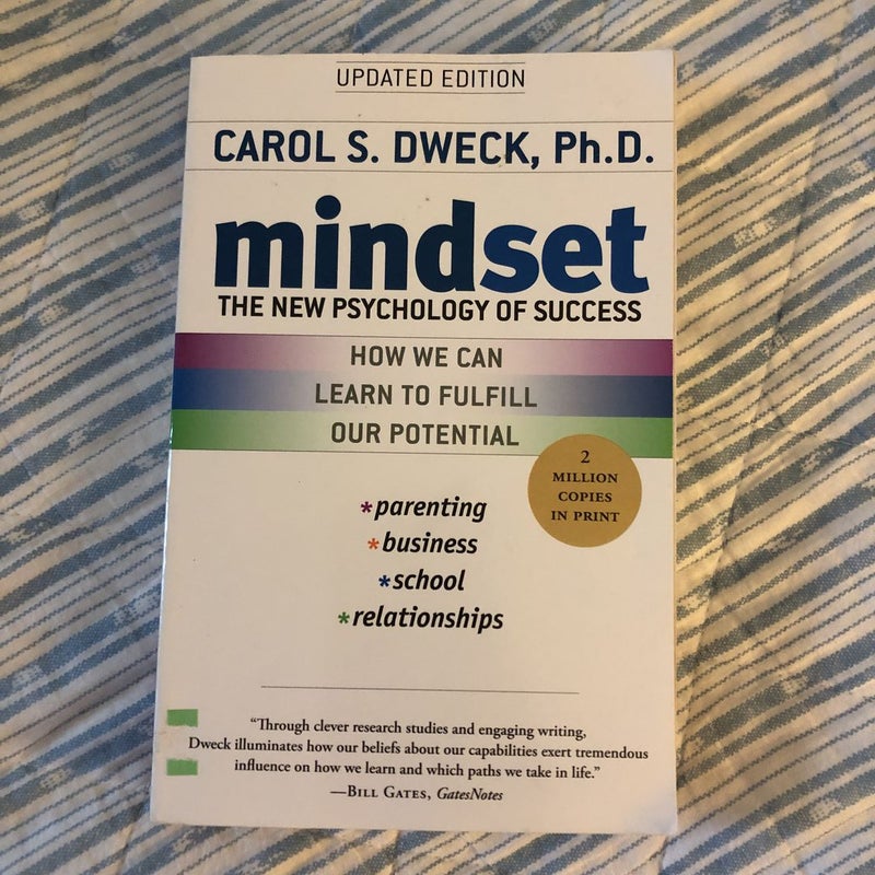 Mindset by Carol S. Dweck, Paperback