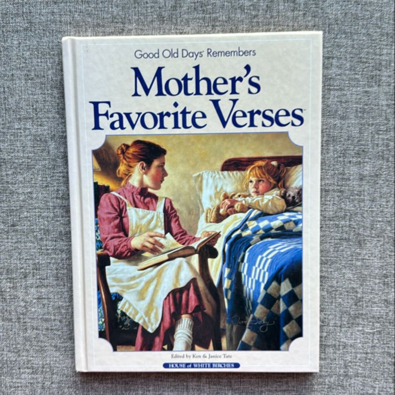 Mother's Favorite Verses