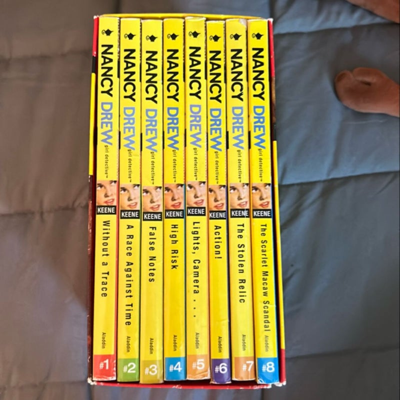 Nancy Drew Girl Detective #1-8 Boxed Set 1