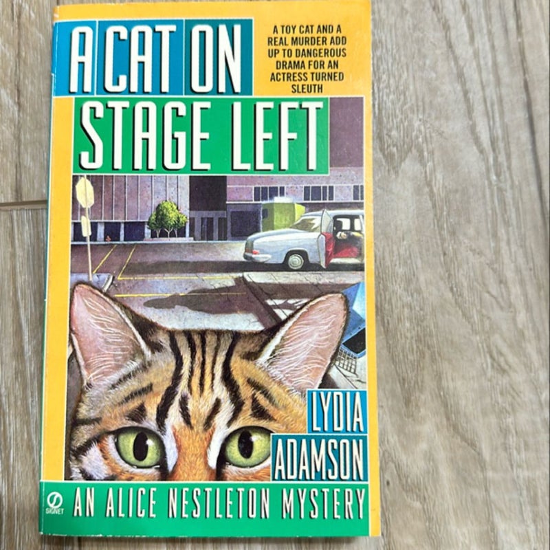 A Cat on Stage Left