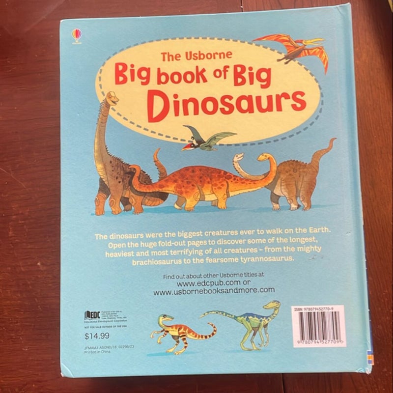 Usborne Big Book of Dinosaurs Internet Referenced