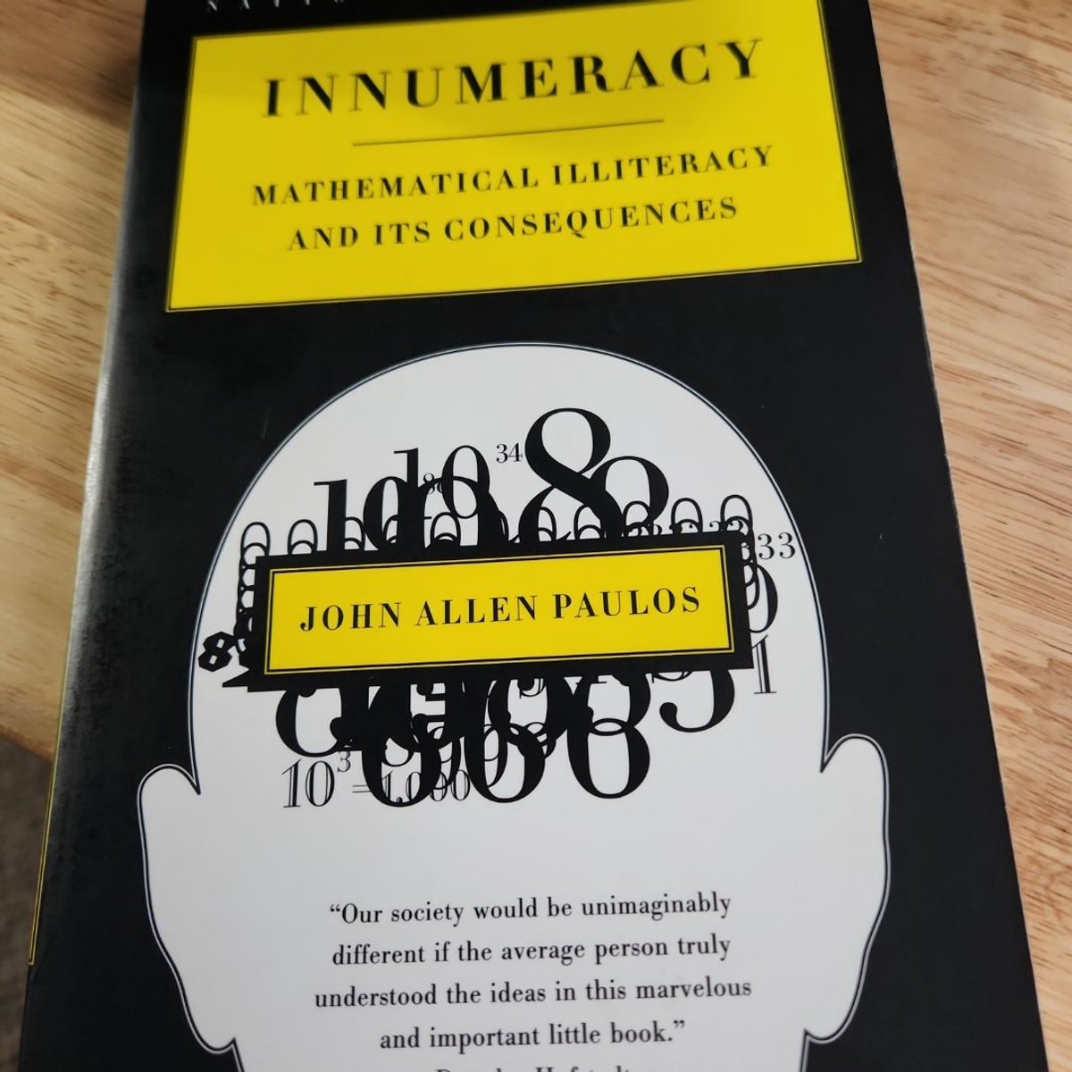 Innumeracy by John Allen Paulos