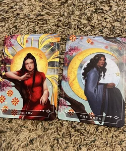 Girls of Paper and Fire Fairyloot Tarot Cards