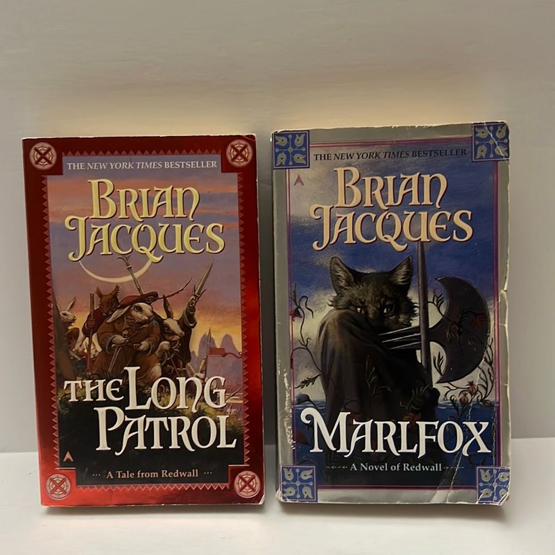 Redwall Series Bundle: Book #10-The Long Patrol Book #11-Marlfox