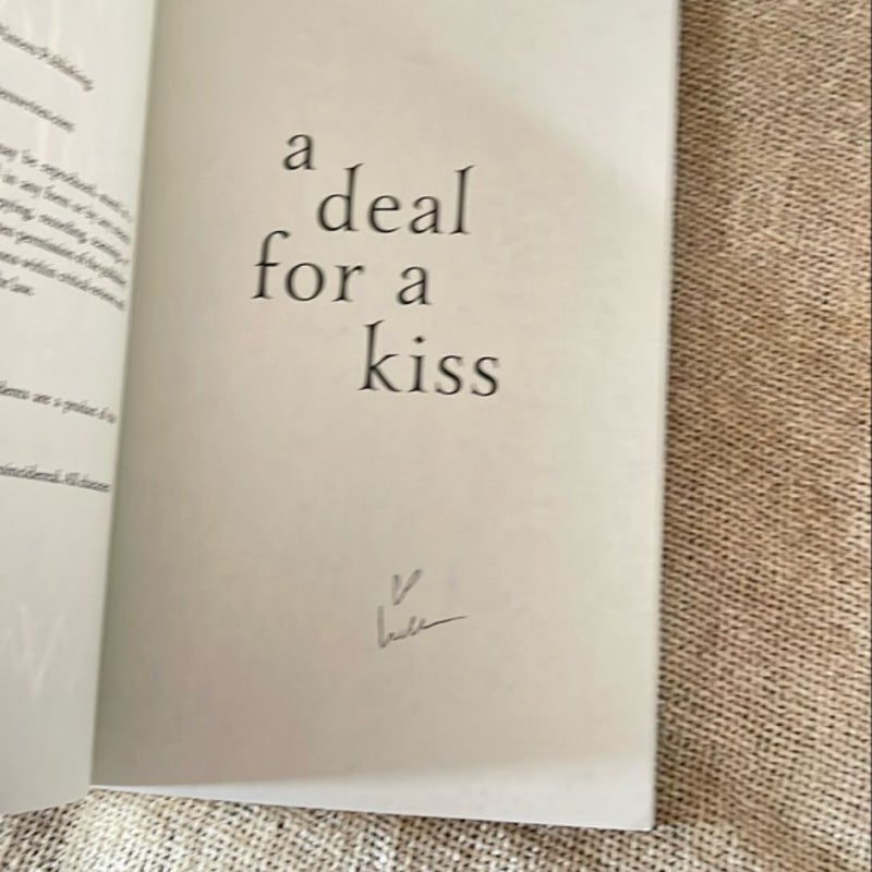 A Deal for a Kiss