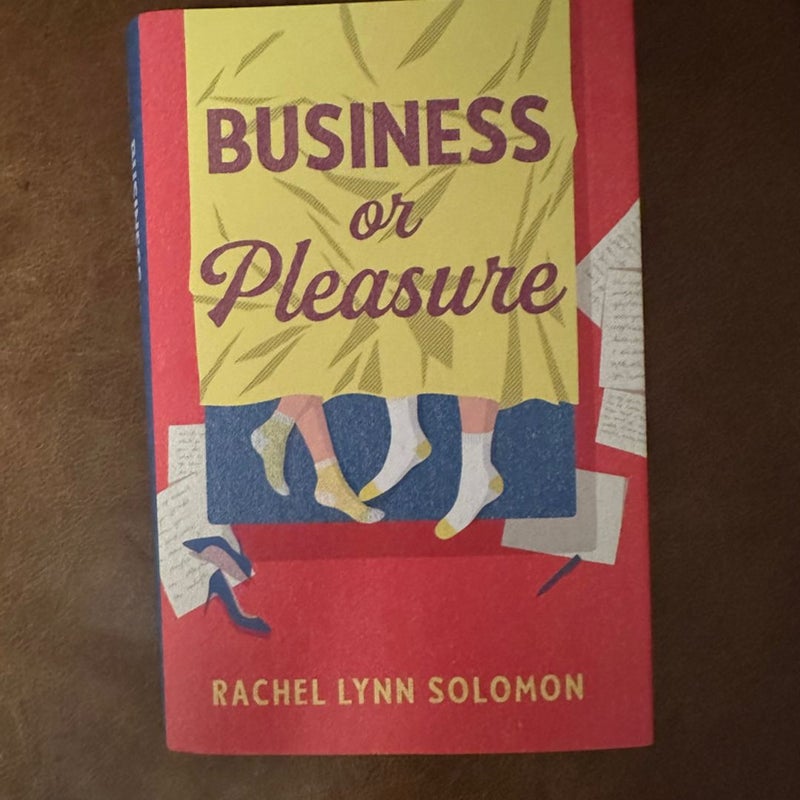Business or please signed special edition Rachel Lynn Solomon illumicrate