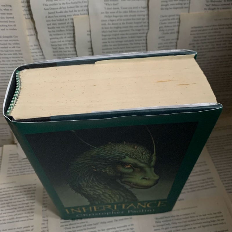 First Edition Inheritance by Christopher Paolini 