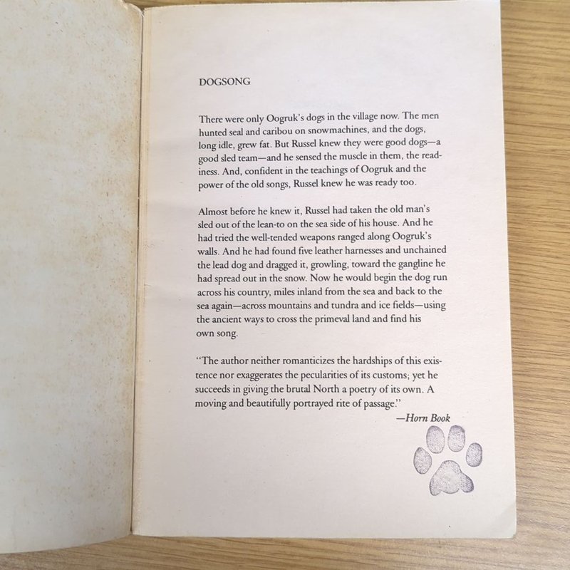 Dogsong by Gary Paulsen , Paperback | Pangobooks