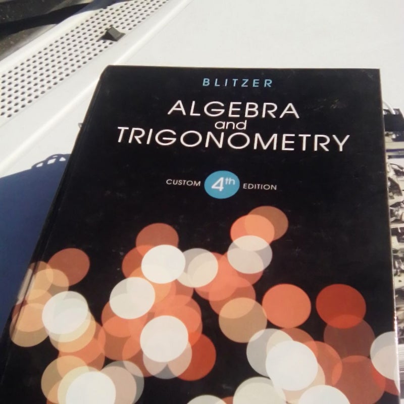 Algebra and Trigonometry