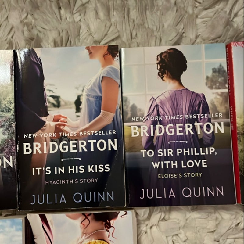 Bridgerton Full Boxed Set Books 1-8 
