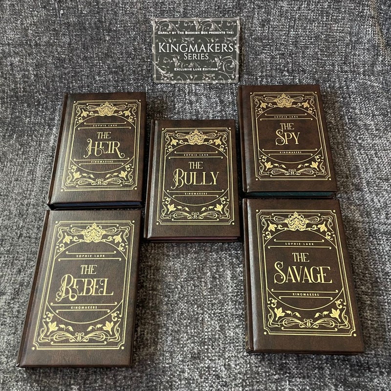 The Kingmaker Series - HAND SIGNED - special edition by the