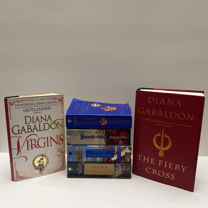 Outlander Series Bundle “A” (Books 0.5 & 1-5) Outlander, Dragonfly in Amber, Voyager, Drums in Autumn, The Fiery Cross, & Virgins 