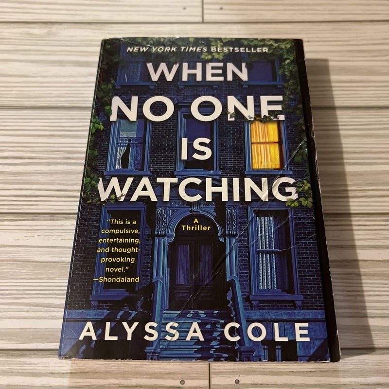 When No One Is Watching by Alyssa Cole, Paperback