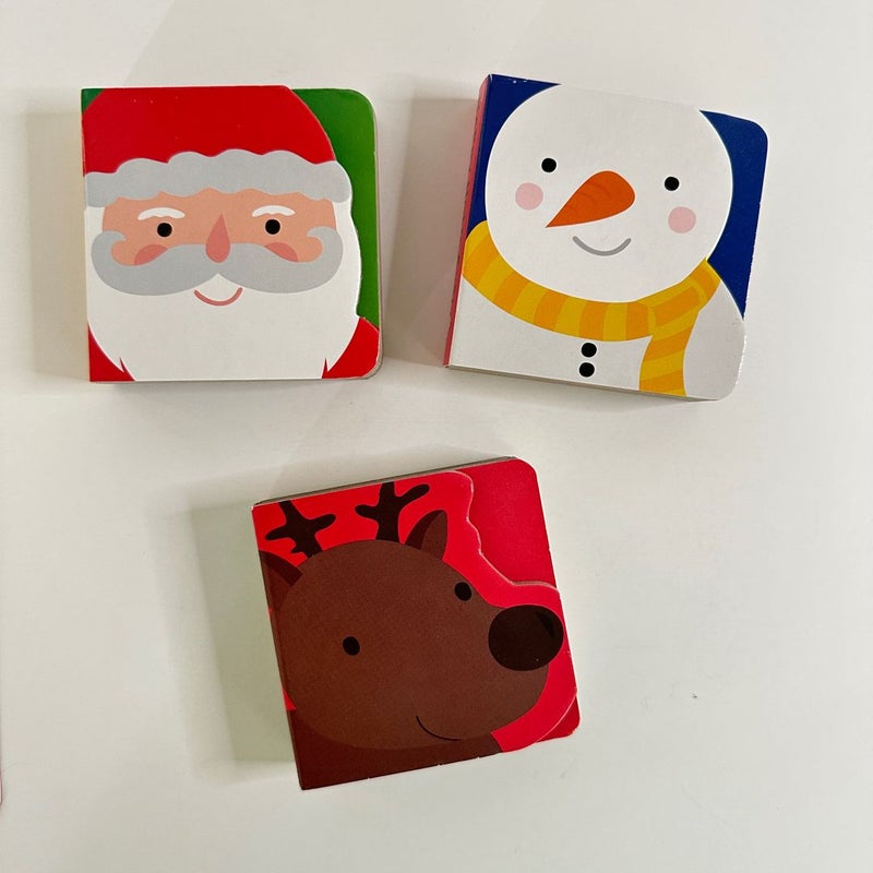 Priddy Books 3 Chunky Christmas Board Books, NEW (Board Book)