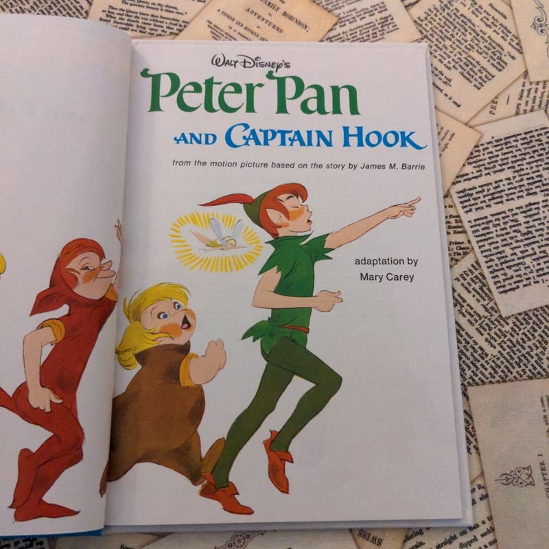 Walt Disney's Peter Pan and Captain Hook