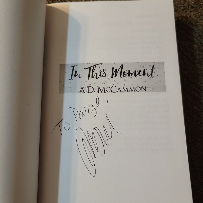 In This Moment (Inscribed)