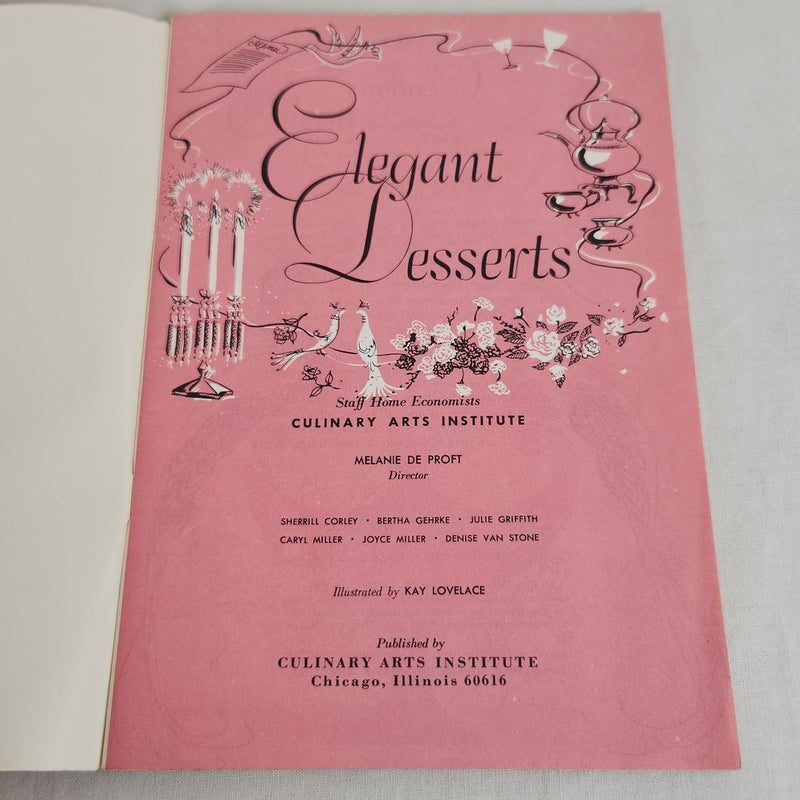 Elegant Desserts 